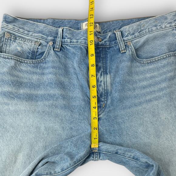Madewell Low-Slung Straight Jeans in Olvera Wash Rigid Size 31 - Picture 9 of 9